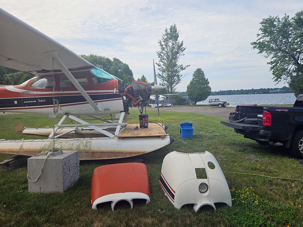 Aircraft maintenance and dynamic prop balancing in the works.